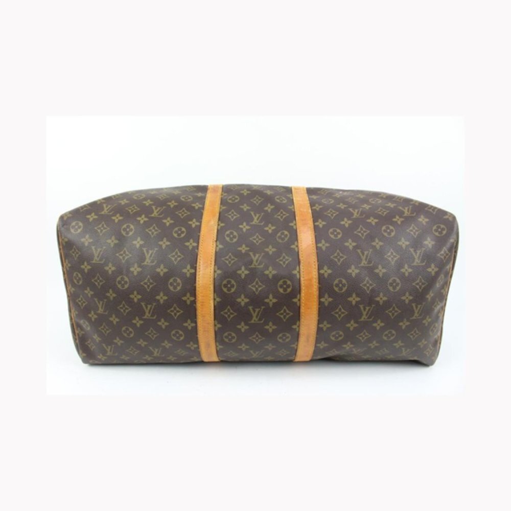 Louis Vuitton Monogram Keepall 60 Boston Duffle Travel 29lk427s
